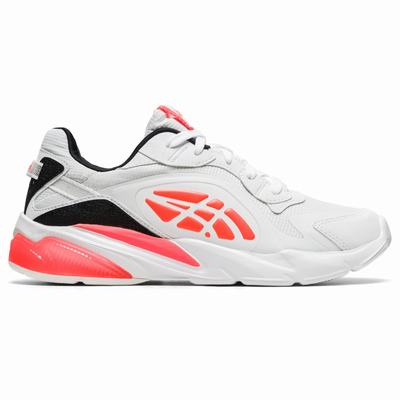 Női Asics Gel-Miqrum Utcai Cipő AS8143607 Fehér/Narancssárga Piros